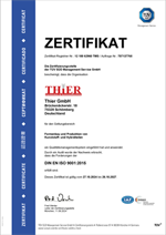 Zertifikat ISO 9001:2015 (2024) - Vorschaubild